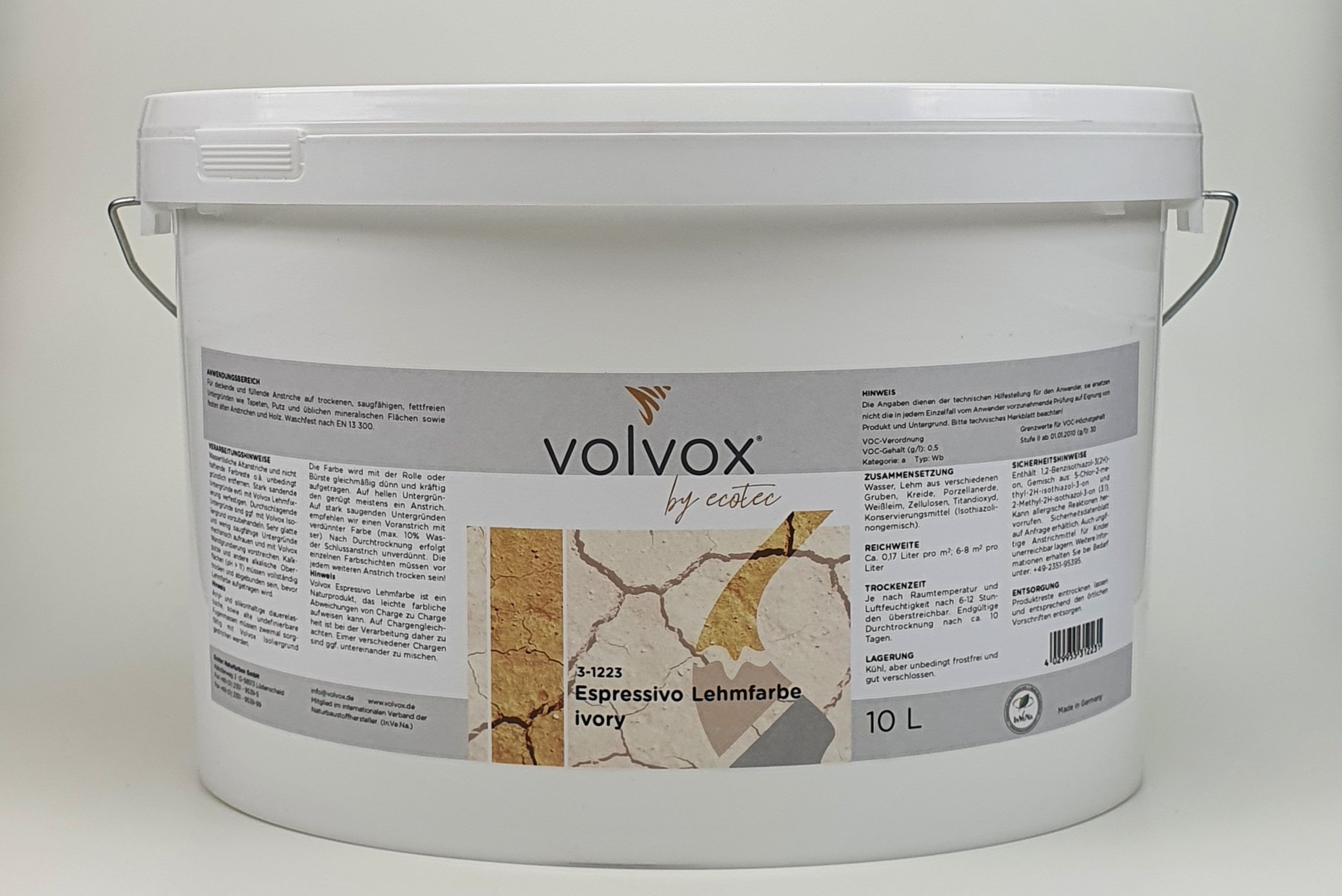 Volvox ivory 10l cut