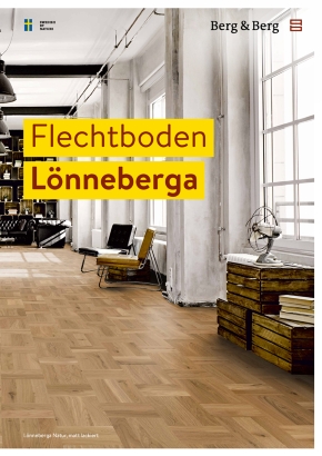 Titelfoto von Broschüre "Flechtboden Lönneberga" von Berg & Berg 