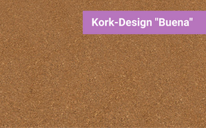 Muster von Premium-Korkboden Buena